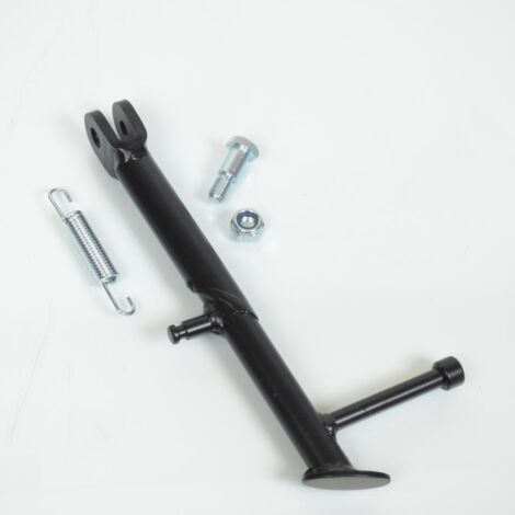 Béquille latérale noire pour moto Yamaha 50 TZR avant 2004 24cm