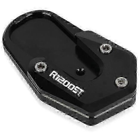 Béquille latérale/repose-pieds pour moto BMW R1250RT (2019-2023) - Extension disponible en noir (référence 1923).