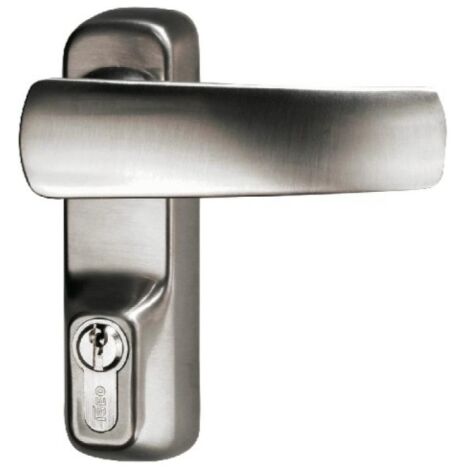 Béquille pour demi-cylindre européen IDEA - ISEO Aspect inox                                  Aspect inox