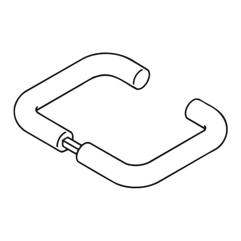 Hewi - Béquille double carré de 7mm noir 90 111FR-90