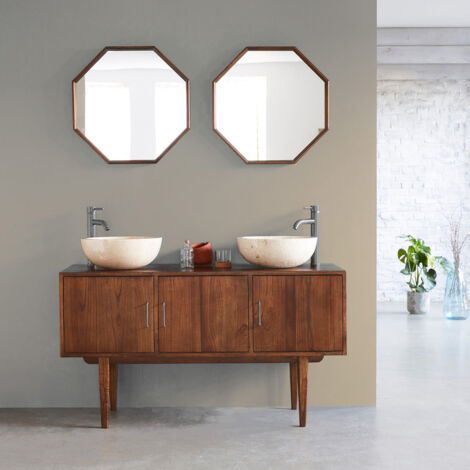 Ensemble Accessoires Salle De Bain Vintage – Doré – Métal Doré – Occasion