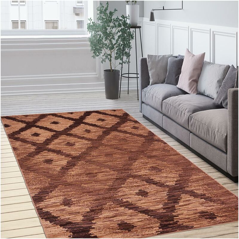

Berber alfombra de estilo 60x110 cm rectangular BC OULOUTA Oro adaptado Entrada a calefacción por suelo radiante - Or