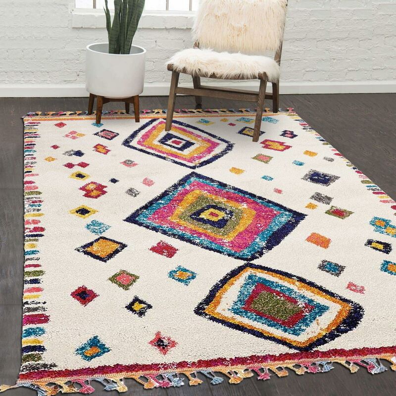 

Berber Rug Style Ourika Mk 04 Polypropileno multicolor - Multicolore