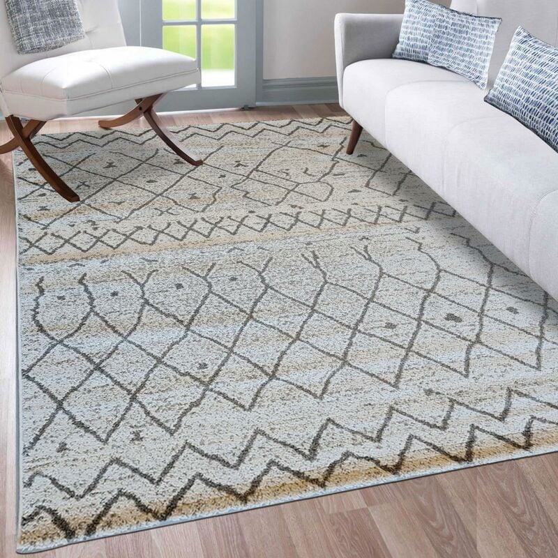 

Berber Carpet Style Ecrual Polypropylene - Ecru
