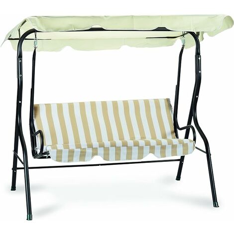 Berceau en acier beige