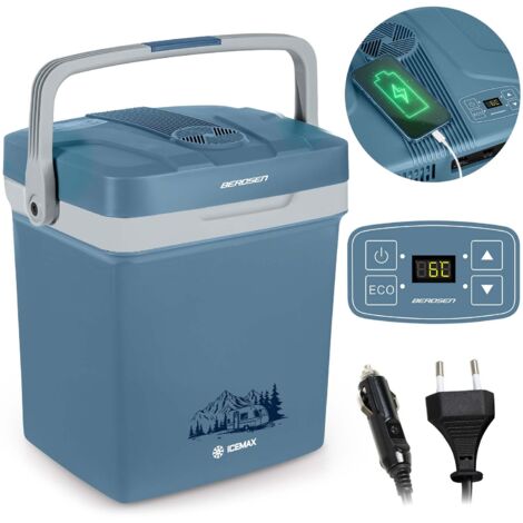 Berdsen Icemax 26 Liter Reisekühlbox mit ECO-Modus - blau