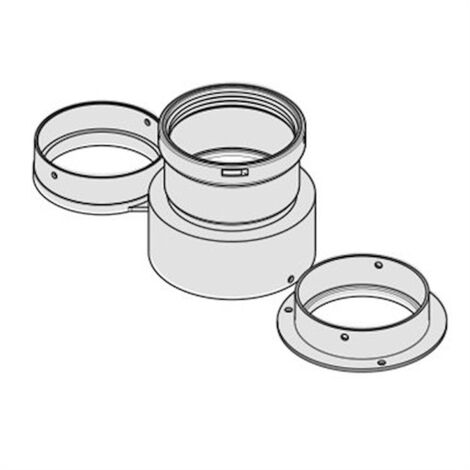 BERETTA Kit sistema sdoppiato polipropilene caldaie condensazione codice prod: 20137523