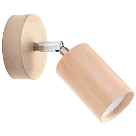 BERG wall lamp in natural wood