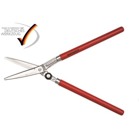 Berger-Cisaille a haie 60cm avec manche bois rouge