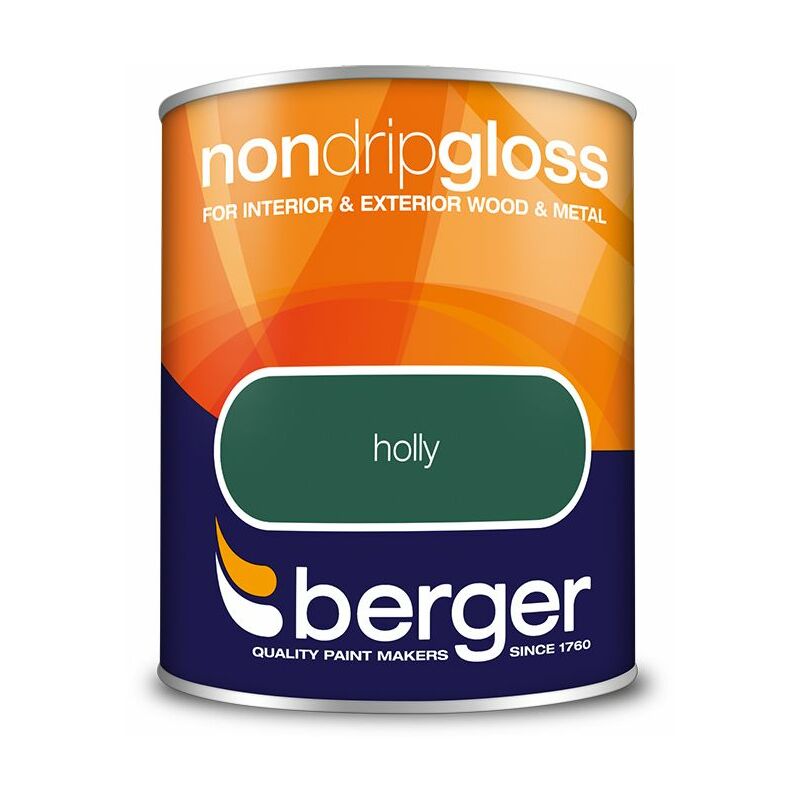 Berger - Non Drip Gloss Holly 750ml