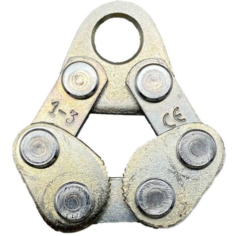 Berger & Schröter 12009 Pince à grenouille universelle 200 kg, 1-3 mm (L x l) 65 mm x 45 mm W246043