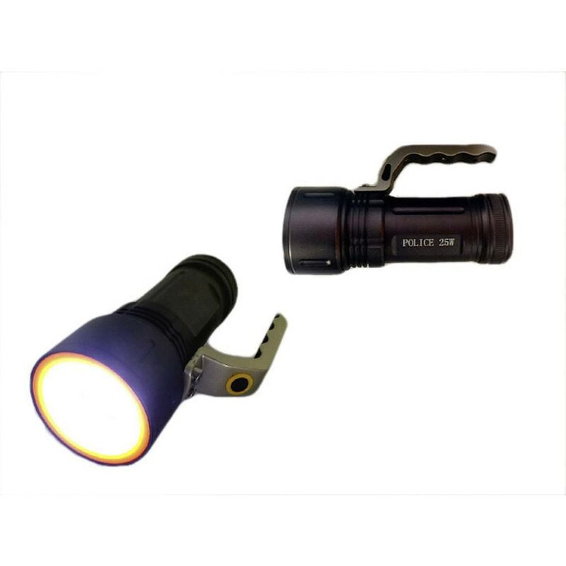 Image of Berger & Schröter LED (monocolore) Lampada portatile a batteria Police 20227