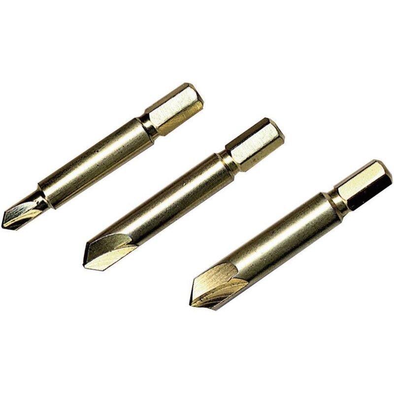 Berger&schröter - 60298 set d'embouts de vissage/dévissage 3 pièces