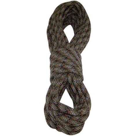 Berger & Schröter 889896 Corde en polypropylène (Ø x L) 9 mm x 15 m camouflage noir