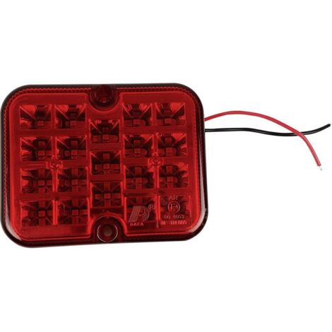 Berger & Schröter Faro antinebbia posteriore Cavi terminali Retronebbia posteriore 12 V Rosso