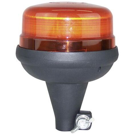 Berger & Schröter Gyrophare 20247 12 V, 24 V via réseau de bord support normé orange