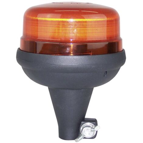 Berger & Schröter Luce a tutto tondo 20247 12 V, 24 V via rete a bordo Supporto Arancione