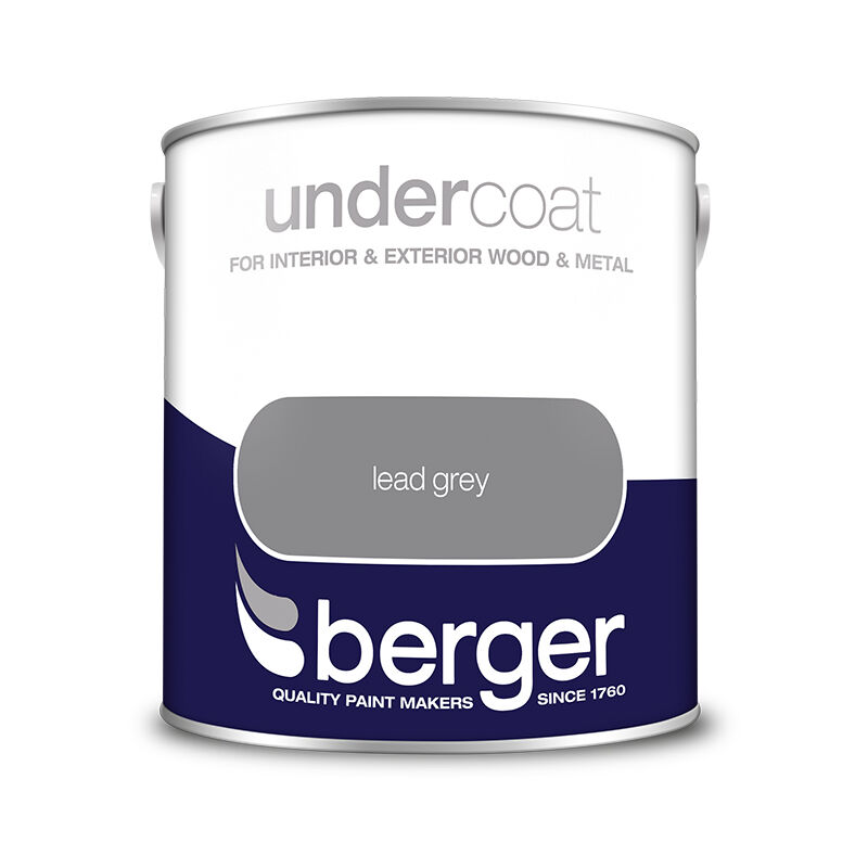 Berger Undercoat Lead Grey 2.5L