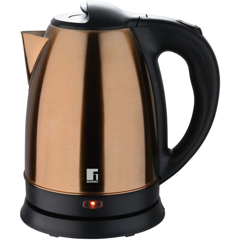 Bergner - Bouilloire noir, cuivre Contenance: 1.7 l