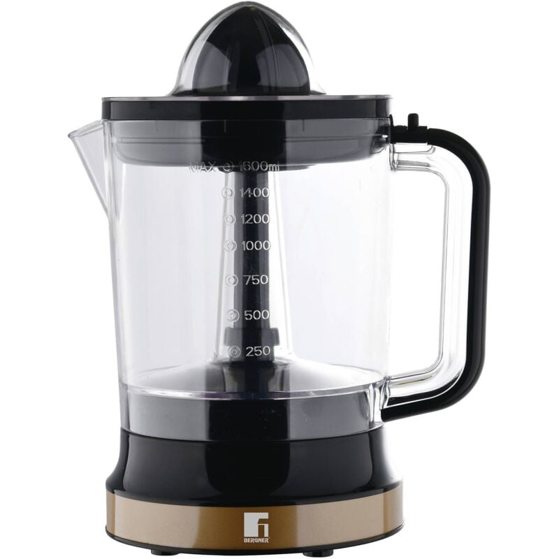 Bergner - Extracteur de jus noir, cuivre