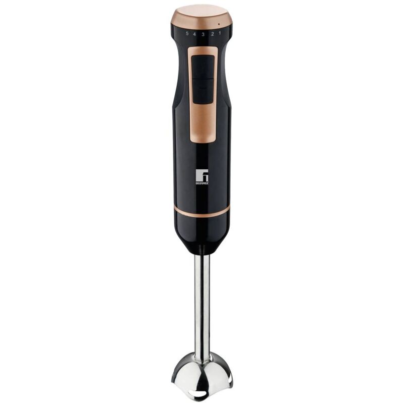 Bergner - Mixeur plongeant 800 w noir, cuivre
