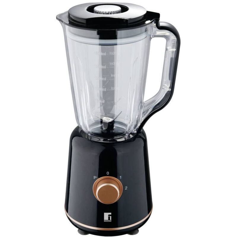 Bergner - Mixeur sur pied 800 w noir, cuivre