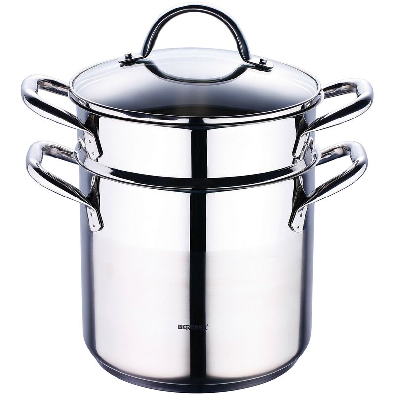 

SET 3P OLLA PASTA 16X21CM 5L C/T GOURMET ACER.INOX - Bergner