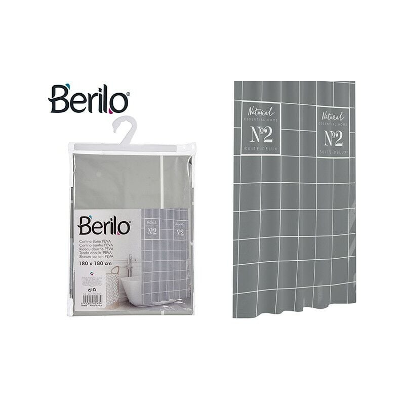 

Cortina baÑo natural 180x180 cm