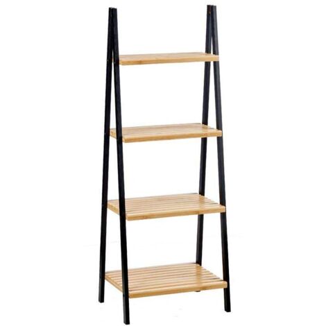 Berilo Etagère Moderne Noire 40 x 109,3 x 30 cm