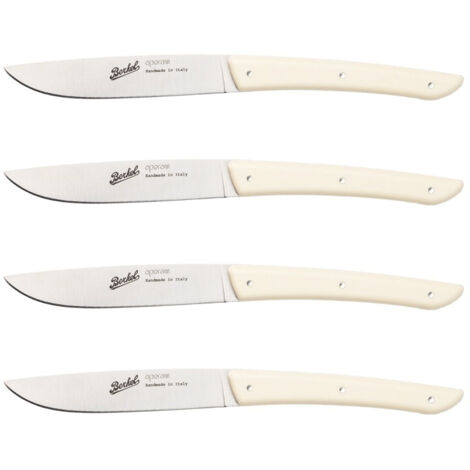 Berkel Set Coltelli da Bistecca 4 Pezzi Color Crema