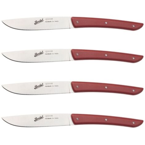 Berkel Steakmesser-Set 4-tlg. Color rosso