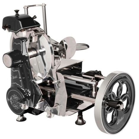 Berkel Volano B2 schwarz fiorato Schwungrad-Aufschnittmaschine