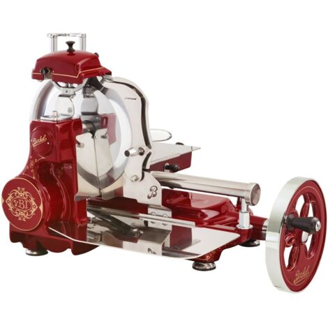 Berkel Volano Tribute red slicer with flywheel