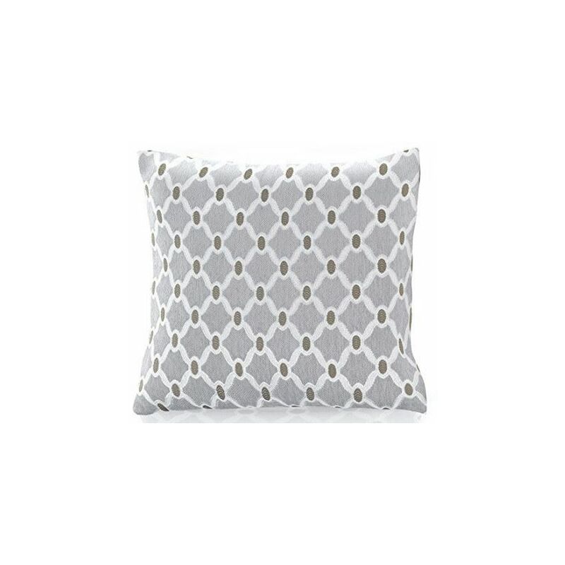 Berkeley 18' Silver Cushion Cover Bed Sofa Accessory Unfilled
