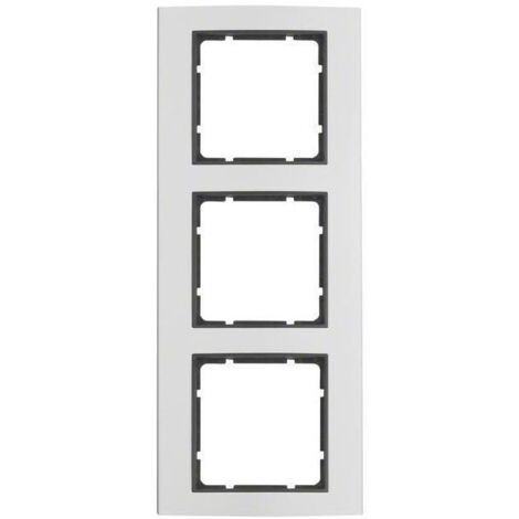 Berker 10133004 Rahmen 3fach, B.3, Alu/anthrazit matt, Aluminium eloxiert