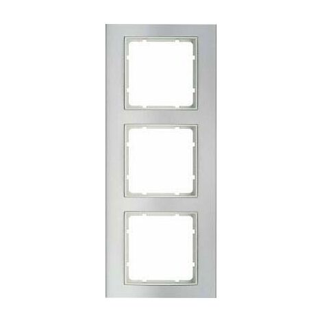 BERKER 10133904 RAHMEN BERKER B.3 ALU/POLARWEIß