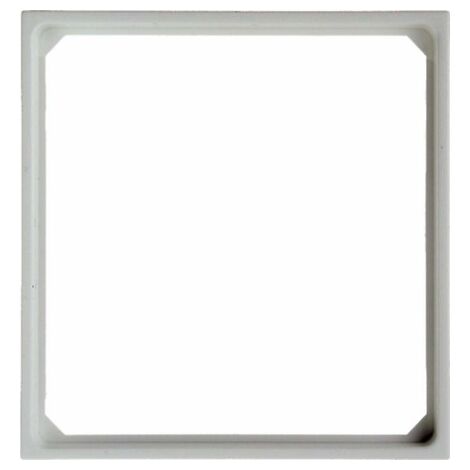 BERKER 11099089 ADAPTERRING FÜR ZENTRALSTÜCK 50 X 50 MM S.1/B.3/B.7 GLAS POLARWEIß, GLÄNZEND