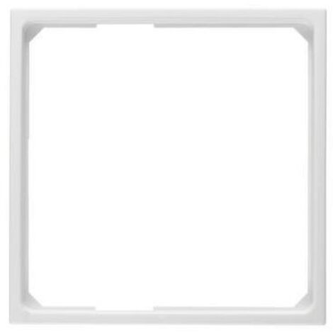 Berker 11099089 Adapterring für Zentralstück 50 x 50 mm S.1/B.3/B.7 polarweiß, glänzend