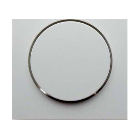 BERKER 11371909 ZENTRALSTÜCK MIT REGULIERKNOPF FÜR DREHDIMMER S.1/B.1/B.3/B.7 GLAS POLARWEIß, MATT