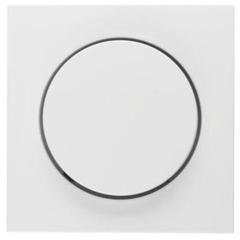 Berker 11371909 Zentralstück mit Regulierknopf für Drehdimmer S.1/B.3/B.7 polarweiß, matt