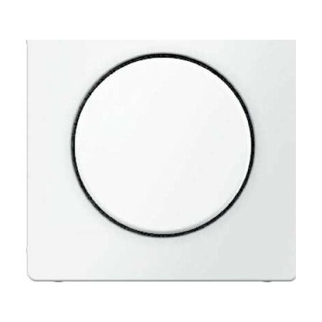 BERKER 11376089 ZENTRALSTÜCK MIT REGULIERKNOPF FÜR DREHDIMMER BERKER Q.1 POLARWEIß, SAMT