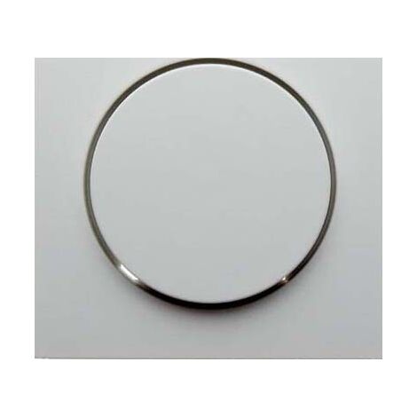 BERKER 11378989 ZENTRALSTÜCK MIT REGULIERKNOPF FÜR DREHDIMMER S.1/B.3/B.7 GLAS POLARWEIß, GLÄNZEND