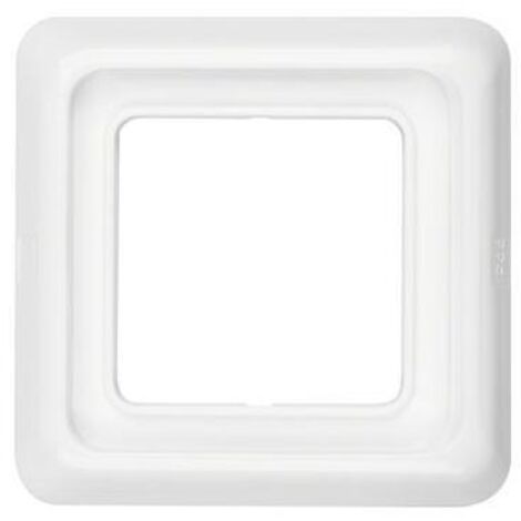 Berker 132809 Rahmen 1fach mit Dichtung wg Up IP44 polarweiß, glänzend
