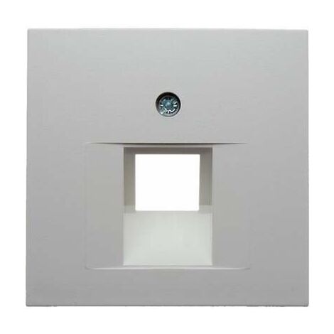 BERKER 14071909 ZENTRALSTÜCK FÜR UAE-STECKDOSE S.1/B.1/B.3/B.7 GLAS POLARWEIß, MATT