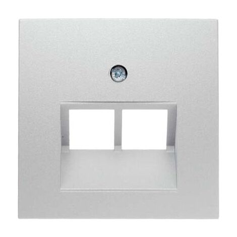 BERKER 14098989 ZENTRALSTÜCK FÜR UAE/E-DAT DESIGN/TELEKOM ISDN-STECKDOSE S.1/B.3/B.7 GLAS POLARWEIß, GLÄNZEND
