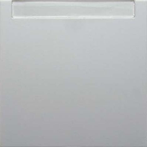 BERKER 16261909 WIPPE MIT BESCHRIFTUNGSFELD S.1/B.1/B.3/B.7 GLAS POLARWEIß, MATT