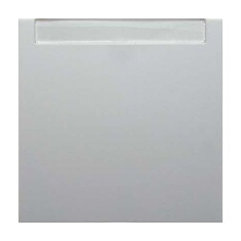 BERKER 16268989 WIPPE MIT BESCHRIFTUNGSFELD S.1/B.3/B.7 GLAS POLARWEIß, GLÄNZEND