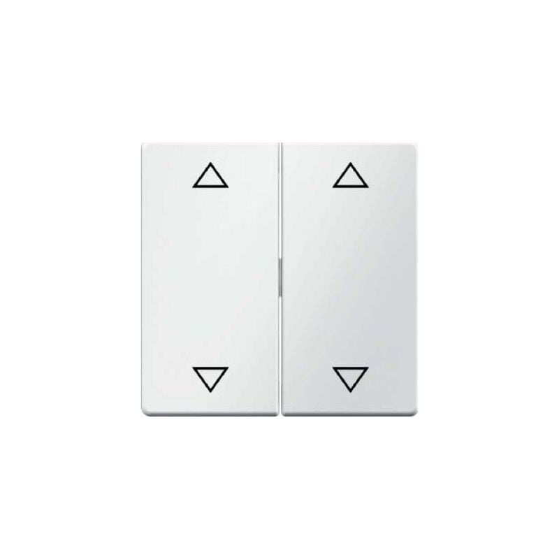 16446089 wippen mit aufdruck symbol pfeile Q.1 POLARWEIß, samt - Berker