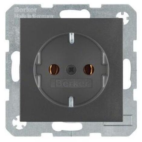 Berker 47431606 Steckdose SCHUKO S.1/B.3/B.7 anthrazit, matt