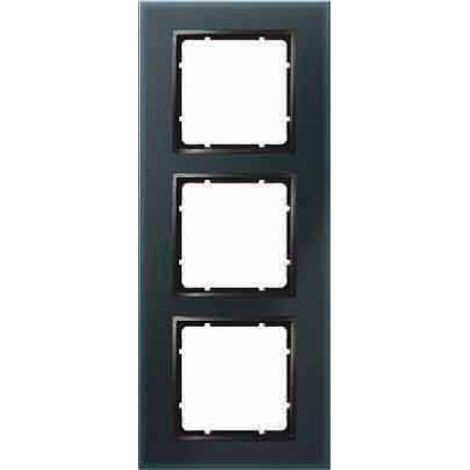 Berker B7  Cornice 3 elementi vetro / antracite 10136616